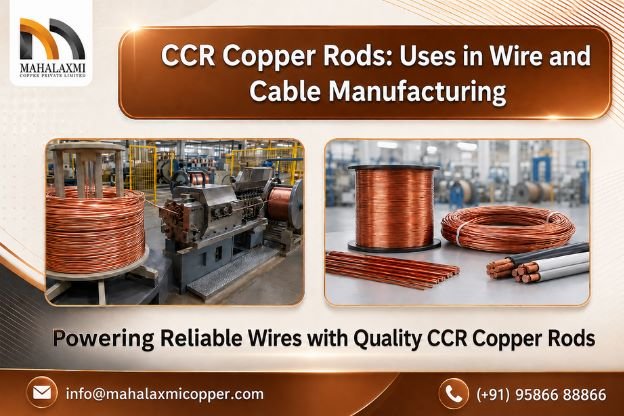 CCR Copper Rods Uses in Wire and Cable Manufacturing